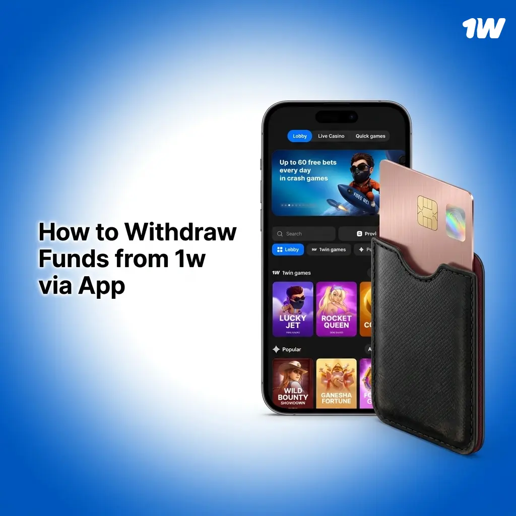 1w app withdrawal process showing crypto payout steps including wallet address entry and transaction tracking on mobile